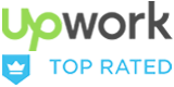 Upwork — Top Rated Provider